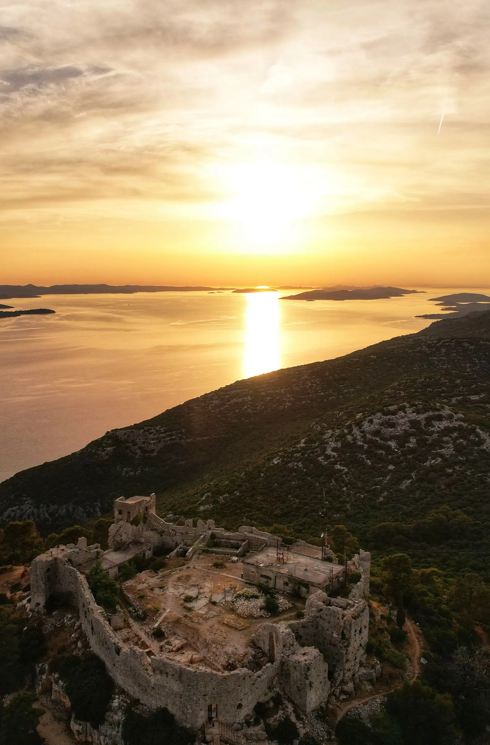 Zalazak sunca nad zadarskim arhipelagom