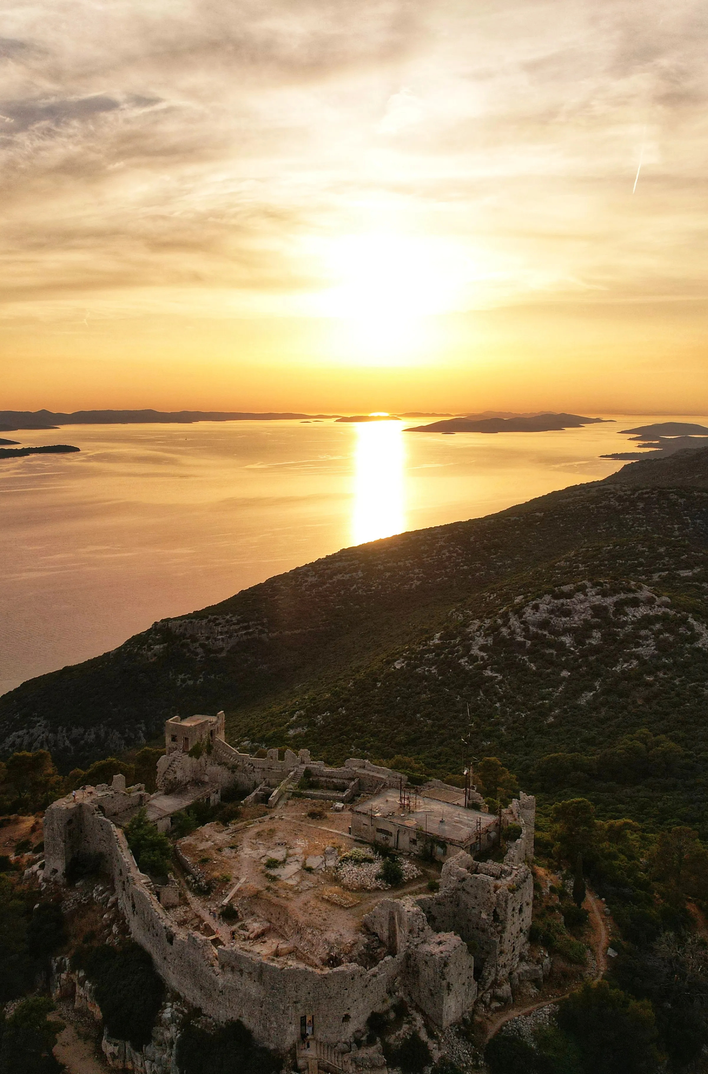Pogled na otok i obalu